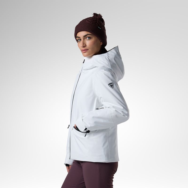 Geacă de schi pentru femei Rossignol Rochrun Insulated white 4