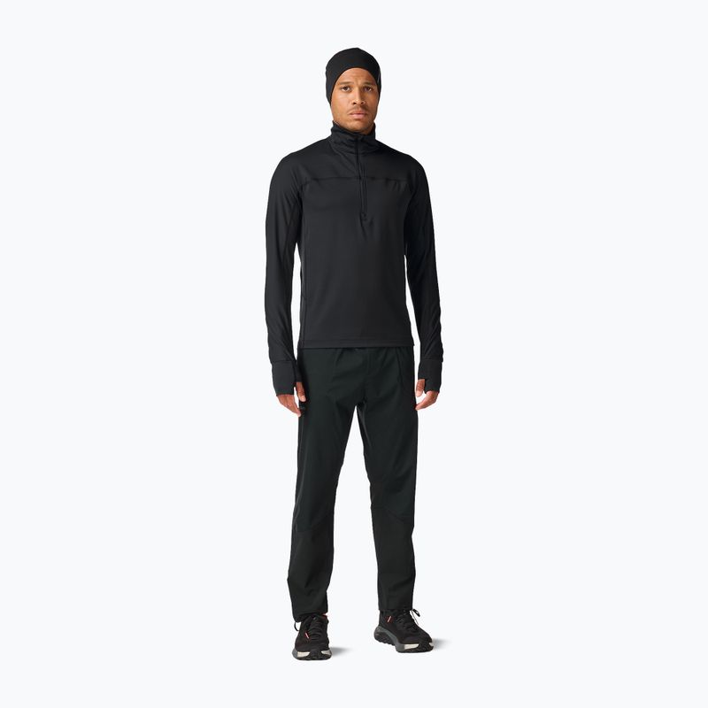 Tricou termoactiv pentru bărbați Rossignol Half Zip First Layer black 2