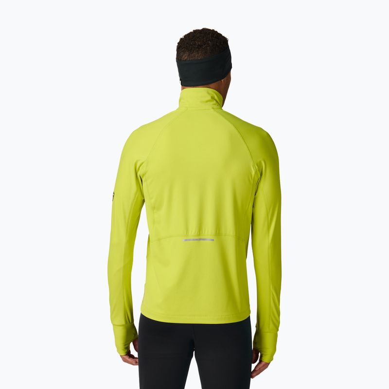Tricou termoactiv pentru bărbați Rossignol Half Zip First Layer wild lime 3