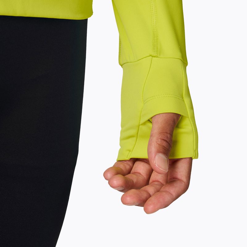 Tricou termoactiv pentru bărbați Rossignol Half Zip First Layer wild lime 6