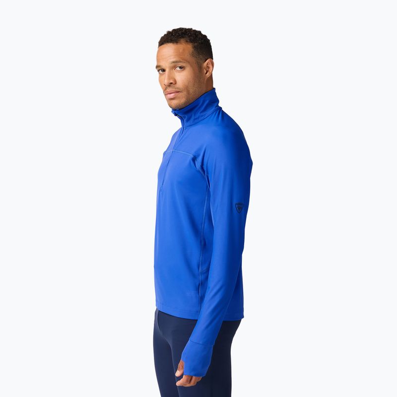 Tricou termoactiv pentru bărbați Rossignol Half Zip First Layer dazzle blue 4
