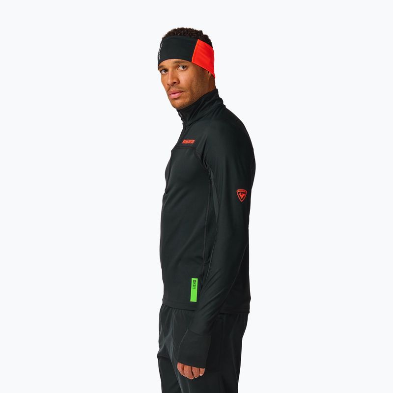 Bluză pentru bărbați Rossignol Hero Half Zip First Layer black 4