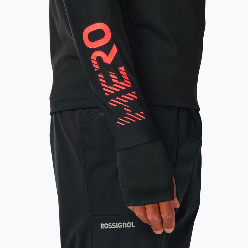 Bluză pentru bărbați Rossignol Hero Half Zip First Layer black 6
