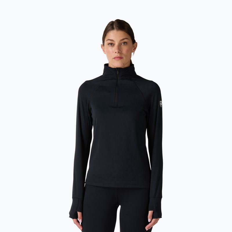 Bluză termoactivă pentru femei Rossignol Half Zip First Layer black