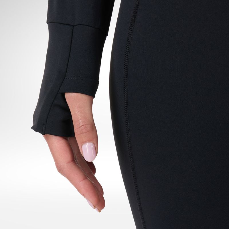 Bluză termoactivă pentru femei Rossignol Half Zip First Layer black 6