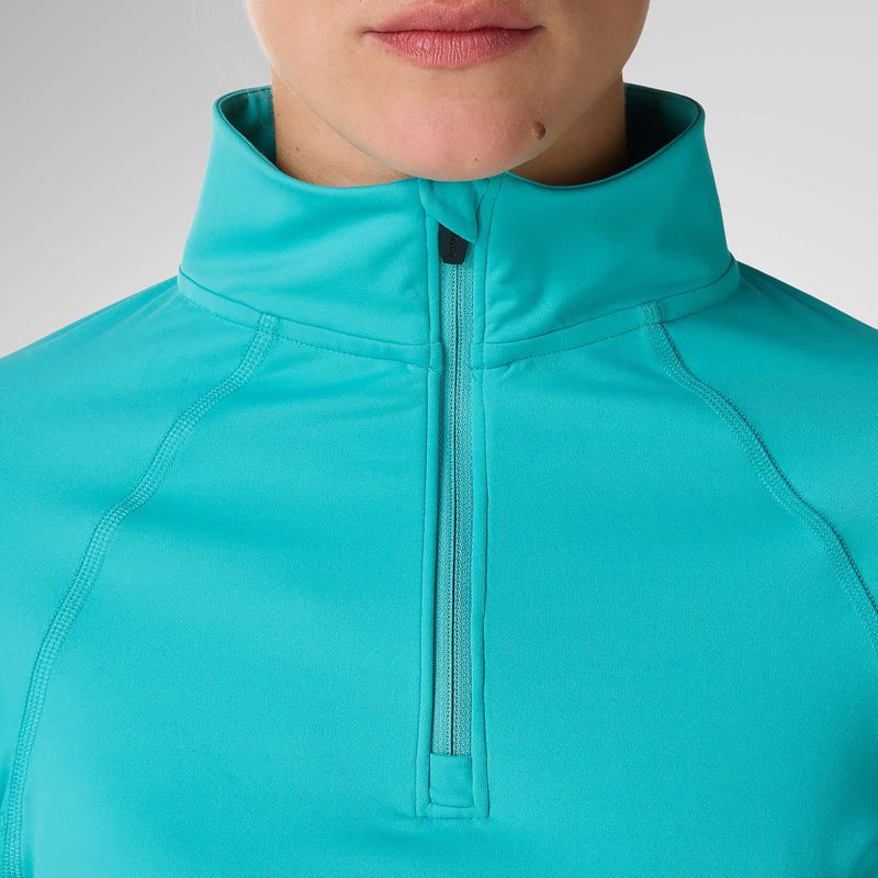 Bluză termoactivă pentru femei Rossignol Half Zip First Layer baltic 5