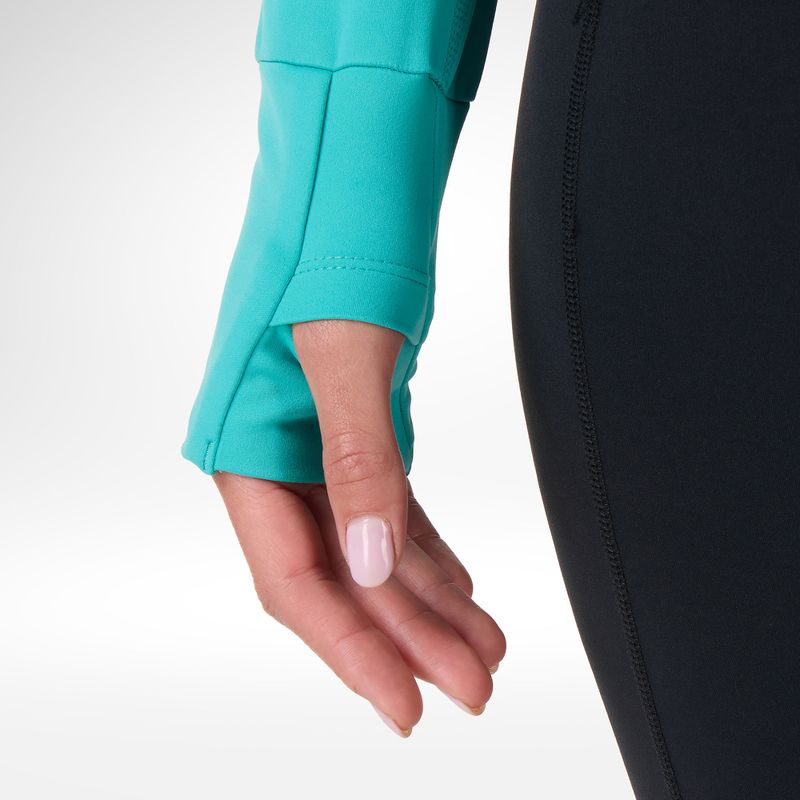 Bluză termoactivă pentru femei Rossignol Half Zip First Layer baltic 6