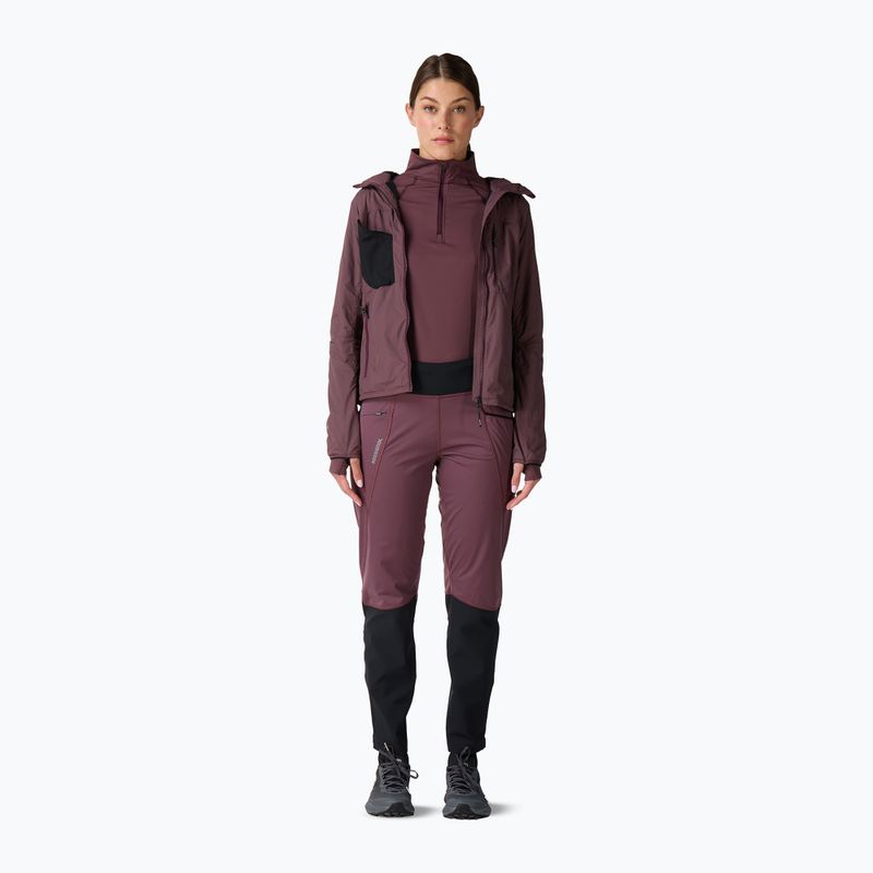 Bluză termoactivă pentru femei Rossignol Half Zip First Layer huckleberry 2