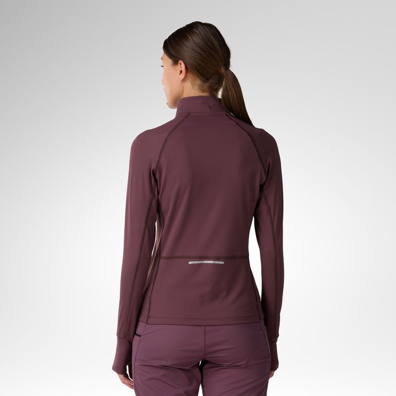 Bluză termoactivă pentru femei Rossignol Half Zip First Layer huckleberry 3