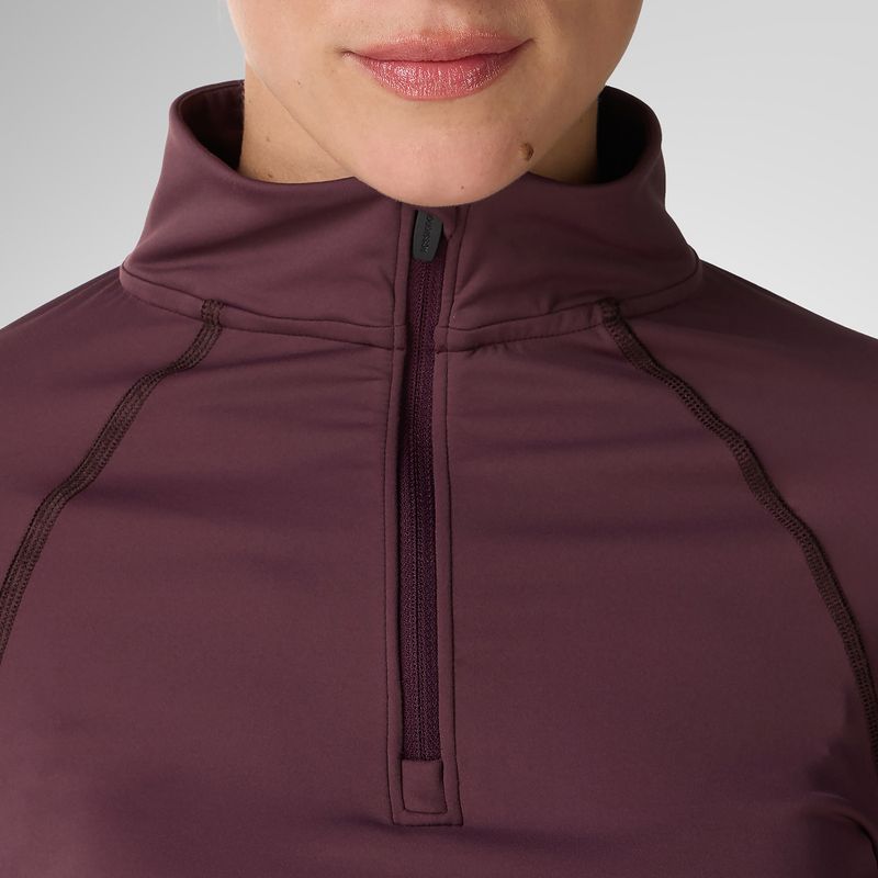 Bluză termoactivă pentru femei Rossignol Half Zip First Layer huckleberry 5