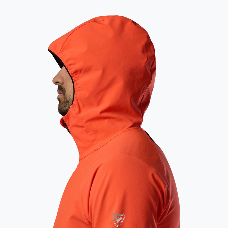 Geacă de schi de tură pentru bărbați Rossignol Venon Wind Hoodie neon red 7