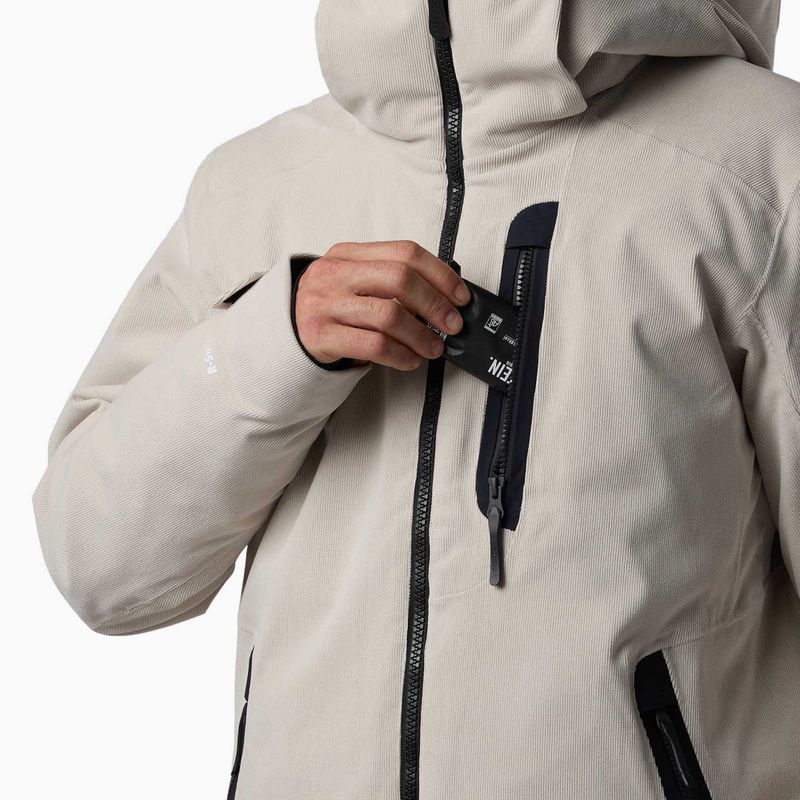 Geacă de schi pentru bărbați Rossignol Corduroy Insulated silver cloud 6