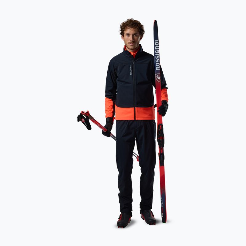 Pantaloni de schi de tură pentru bărbați Rossignol Venon Softshell black 2