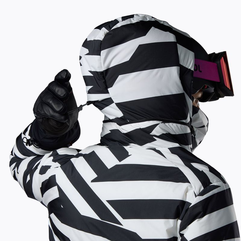 Geacă de schi pentru femei Rossignol Snowblaze Down resort bold lines black 7