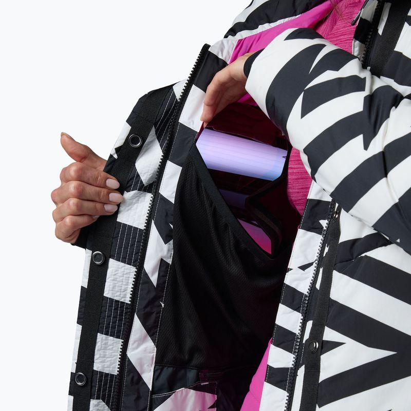 Geacă de schi pentru femei Rossignol Snowblaze Down resort bold lines black 8