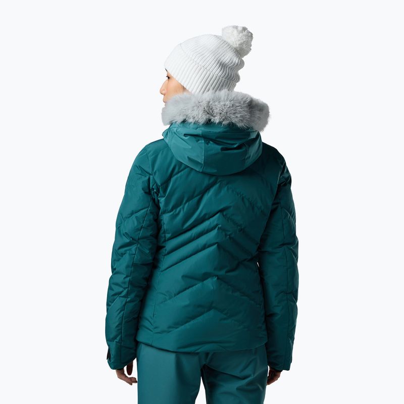 Geacă de schi pentru femei Rossignol Staci Insulated transformative teal pearly 3