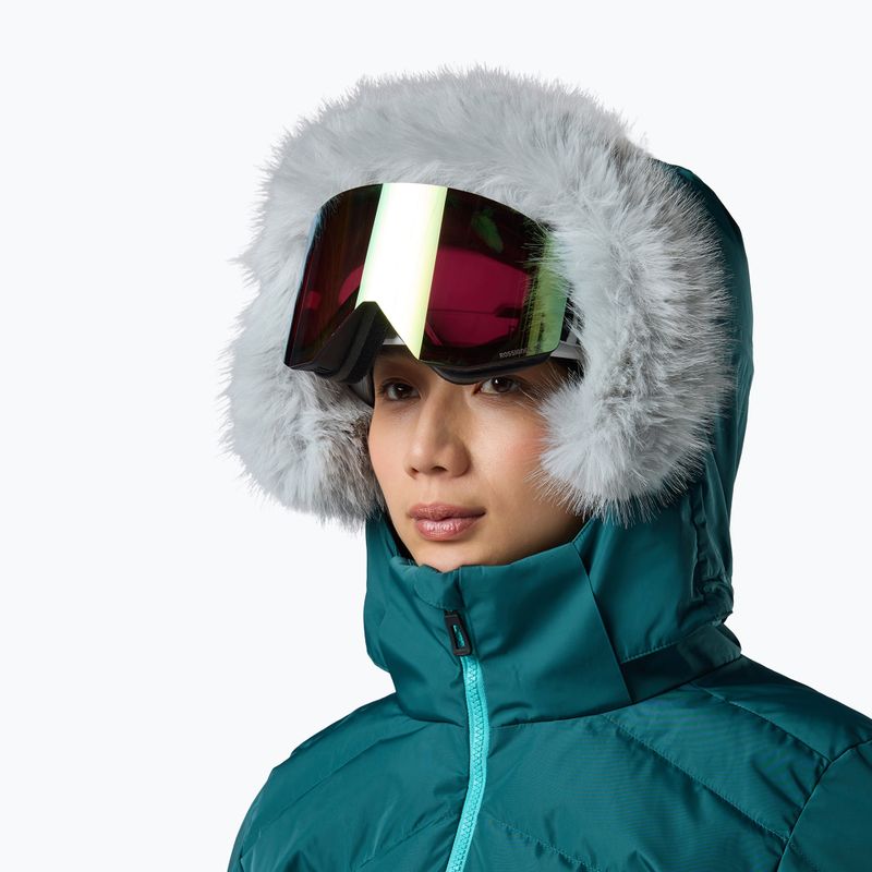 Geacă de schi pentru femei Rossignol Staci Insulated transformative teal pearly 13