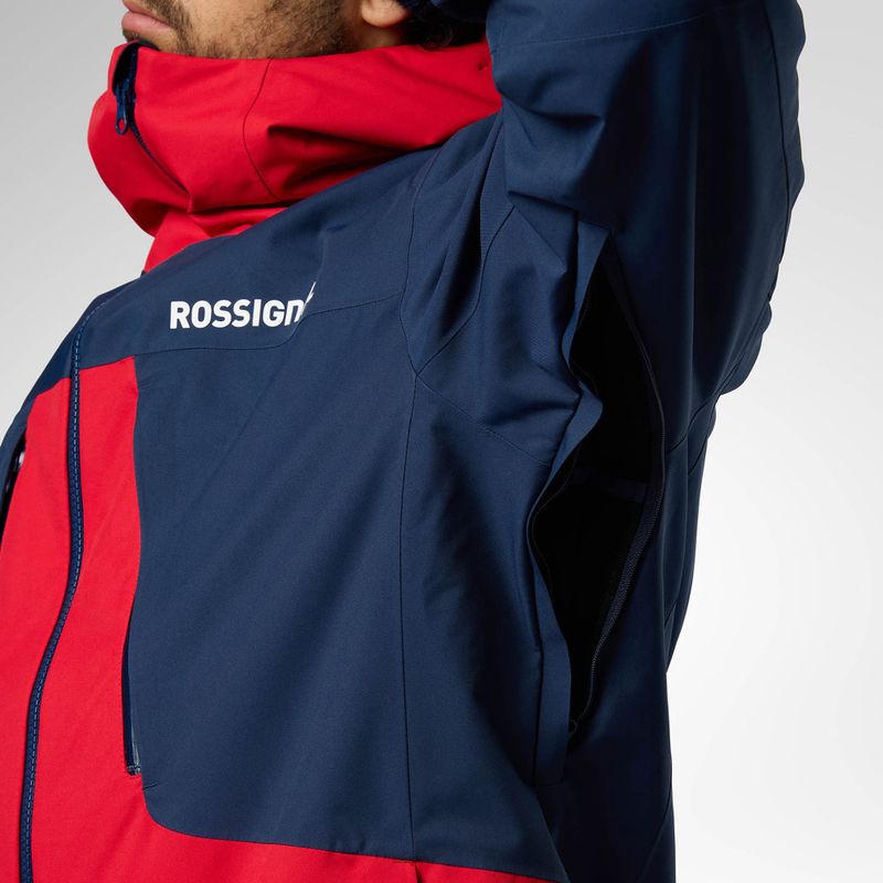 Geacă de schi pentru bărbați Rossignol Velika Insulated sports red/dark navy 9