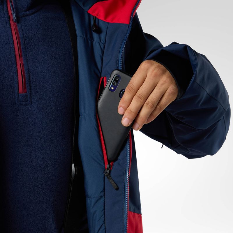 Geacă de schi pentru bărbați Rossignol Velika Insulated sports red/dark navy 10