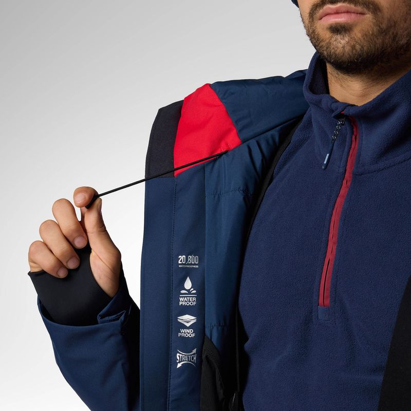 Geacă de schi pentru bărbați Rossignol Velika Insulated sports red/dark navy 13