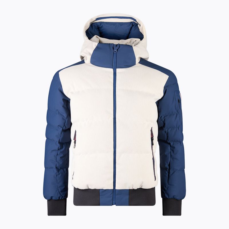 Geacă de schi pentru bărbați Rossignol Corduroy Down Bomber silver cloud/dark navy 15