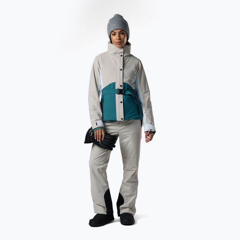 Geacă de schi pentru femei Rossignol Snowdazzle Belted silver cloud 2