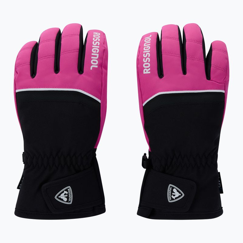Mănuși de schi pentru copii Rossignol Tech Impr G electric fuchsia 2