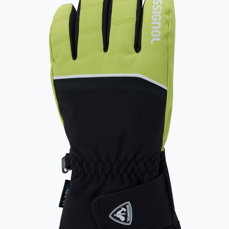 Mănuși de schi pentru copii Rossignol Tech Impr G wild lime 3