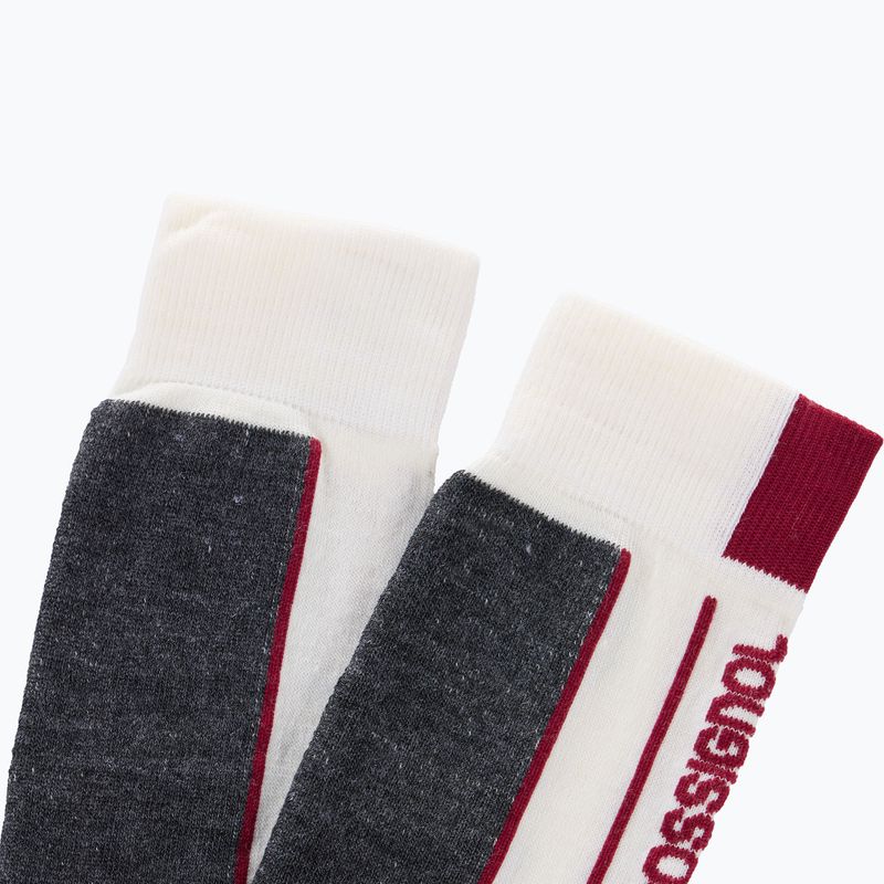 Șosete de schi Rossignol Essential white 2