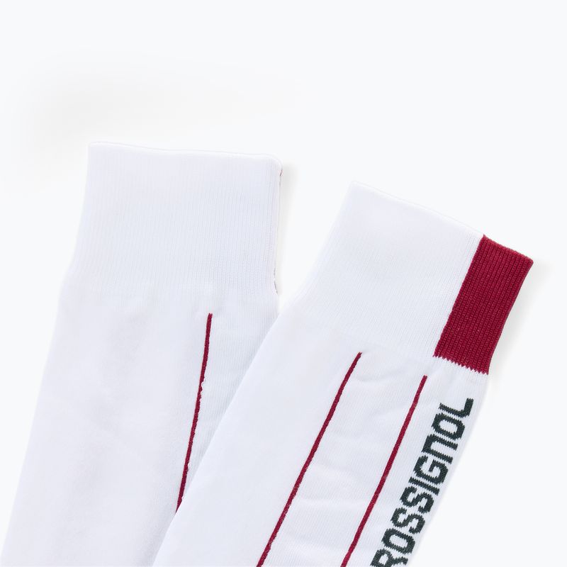 Șosete de schi Rossignol Pro white 3