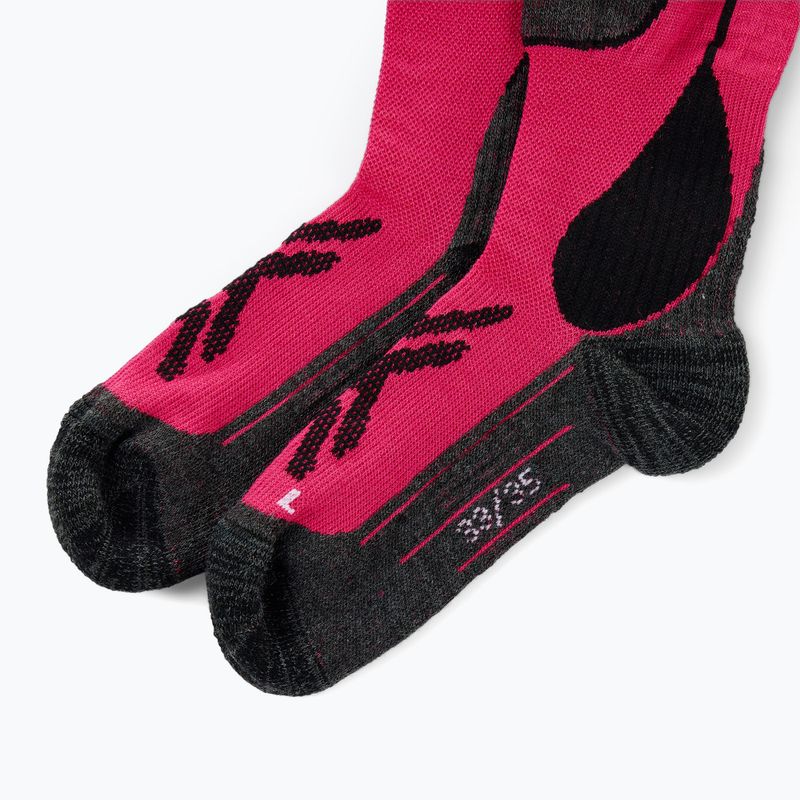 Șosete de schi pentru copii Rossignol Essential electric fuchsia 3