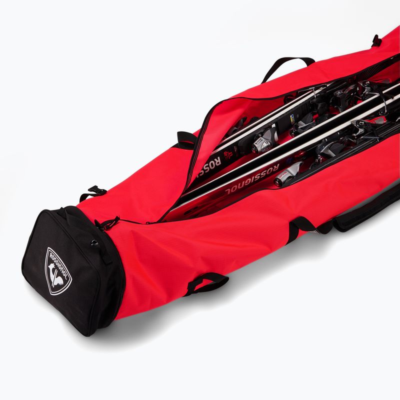 Husă pentru schiuri Rossignol Hero 2/3P Adj. red/black 5