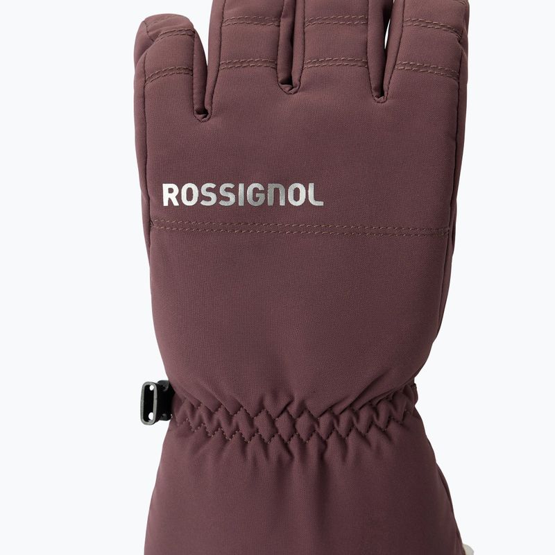Mănuși de schi pentru femei Rossignol Perfy G huckleberry 3