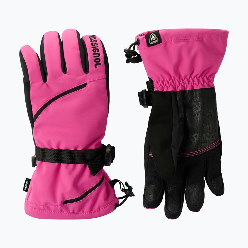 Mănuși de schi pentru femei Rossignol Temptation R-Shell electric fuchsia 2