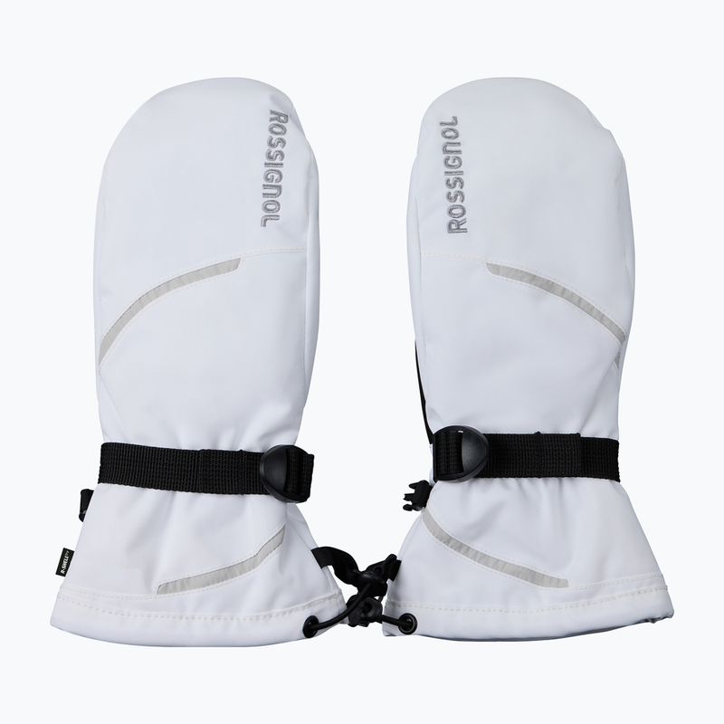 Mănuși de schi pentru femei Rossignol Temptation Mittens R-Shell white