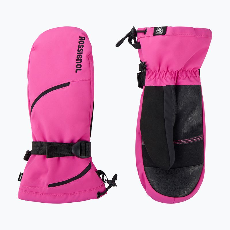 Mănuși de schi pentru femei Rossignol Temptation Mittens R-Shell electric fuchsia 2