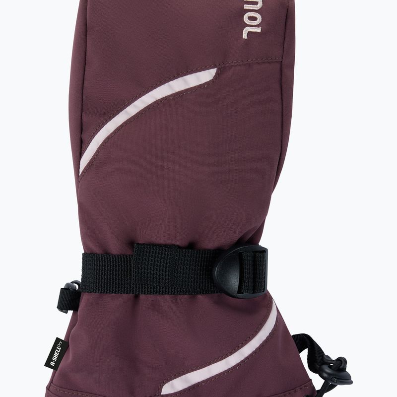 Mănuși de schi pentru femei Rossignol Temptation Mittens R-Shell huckleberry 3