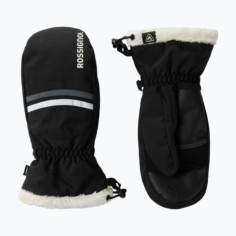 Mănuși de schi pentru femei Rossignol Piste Mittens R-Shell Dry black 2