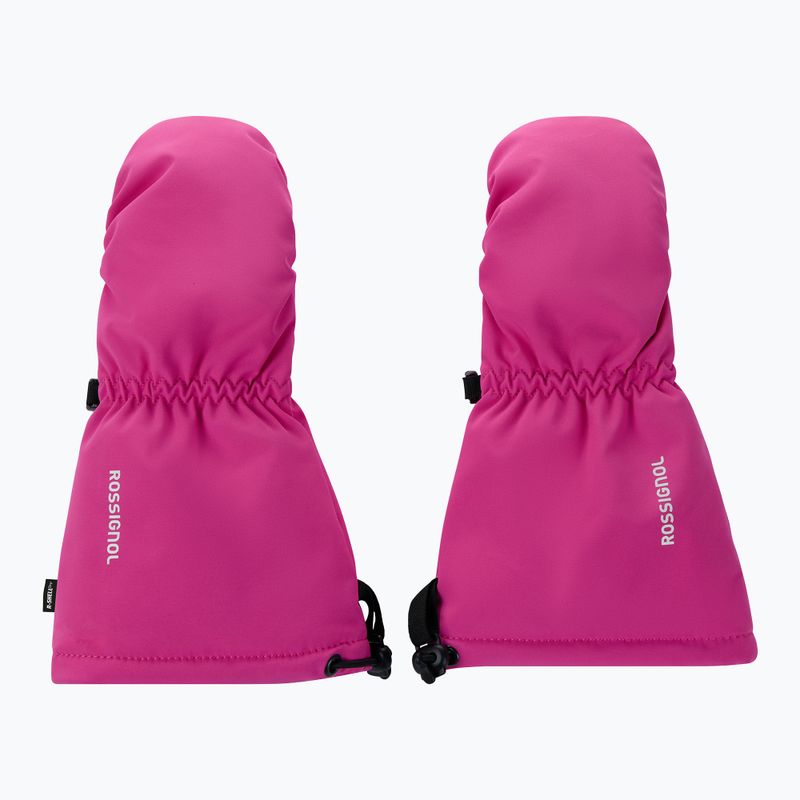 Mănuși de schi pentru copii Rossignol Mittens R-Shell Dry electric fuchsia 2
