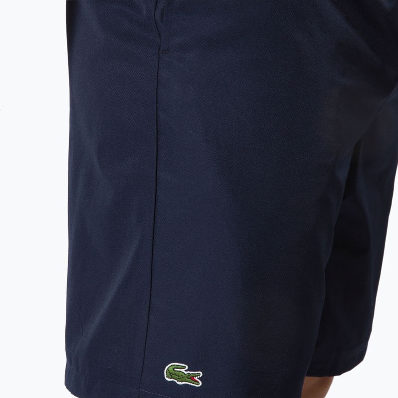 Pantaloni scurți de tenis pentru bărbați Lacoste GH353T 166 albastru marin 4