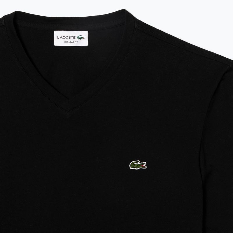 Tricou pentru bărbați Lacoste TH2036 black 5