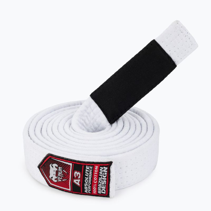 Venum Centura braziliană de Jiu-Jitsu alb VENUM-0116-A4 3