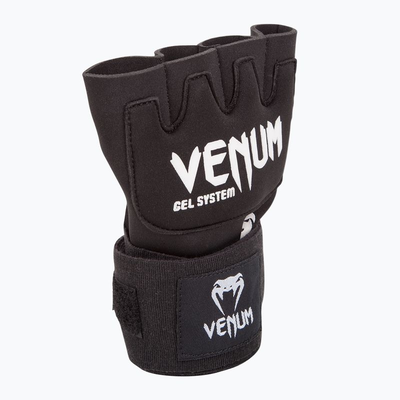 Mănuși interioare Venum Gel Kontact Quick Wraps black/white 2