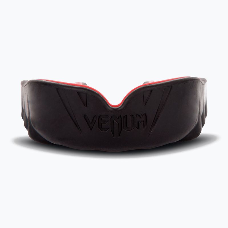 Venum Challenger protecție de maxilar simplu negru/roșu 0616 4