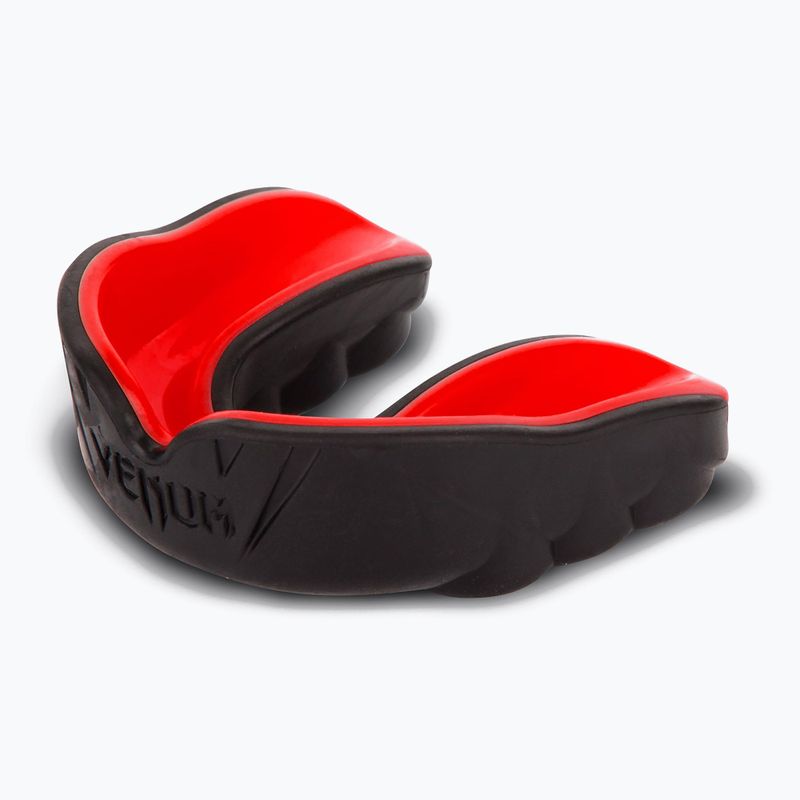 Venum Challenger protecție de maxilar simplu negru/roșu 0616 5