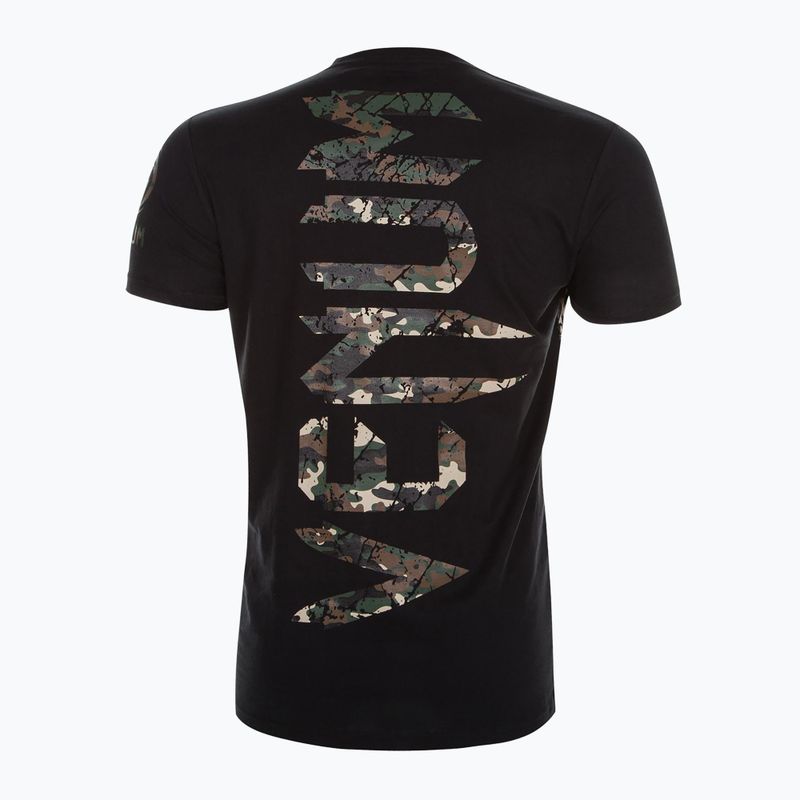 Tricou de antrenament pentru bărbați Venum Original Giant black/forest camo 2