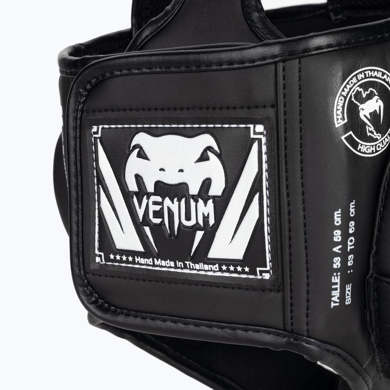 Cască de box Venum Elite black/white 4