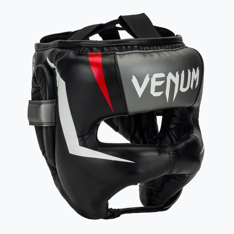 Cască de box Venum Elite Iron black/red