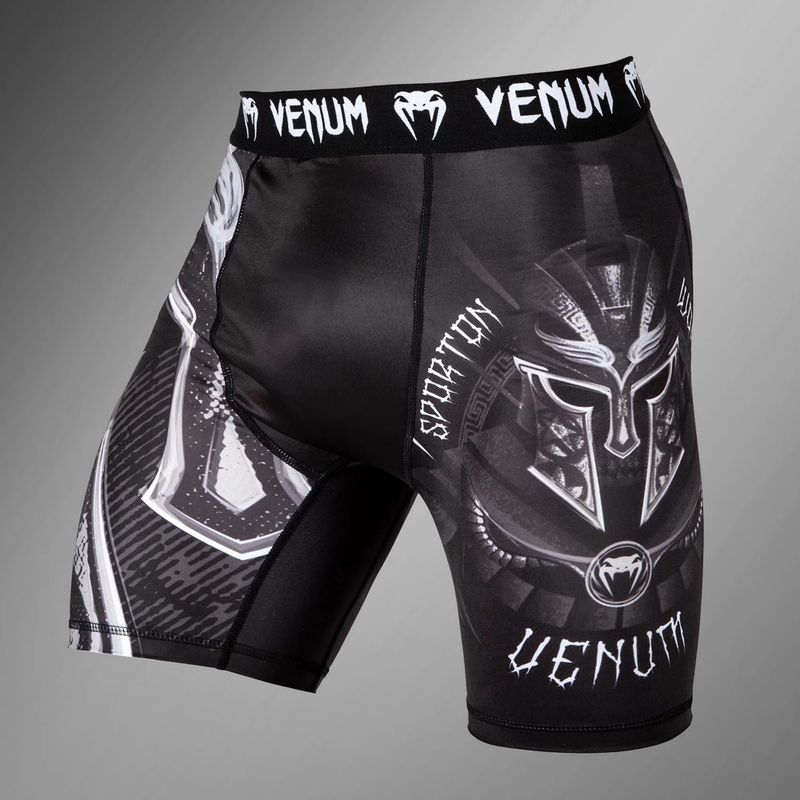 Pantaloni scurți de antrenament Venum Vale Tudno Gladiator 3.0 black/white 2