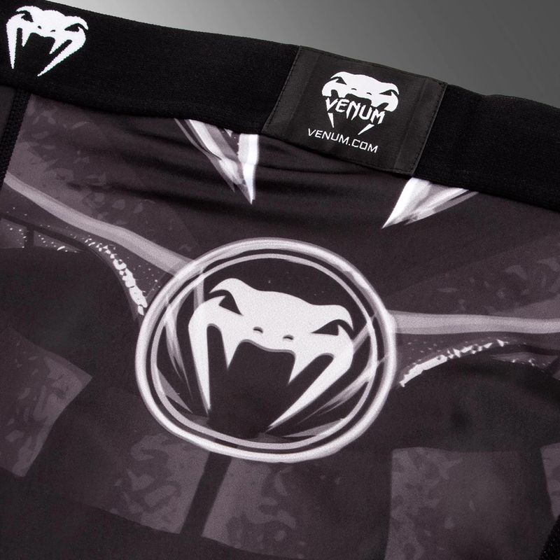 Pantaloni scurți de antrenament Venum Vale Tudno Gladiator 3.0 black/white 6